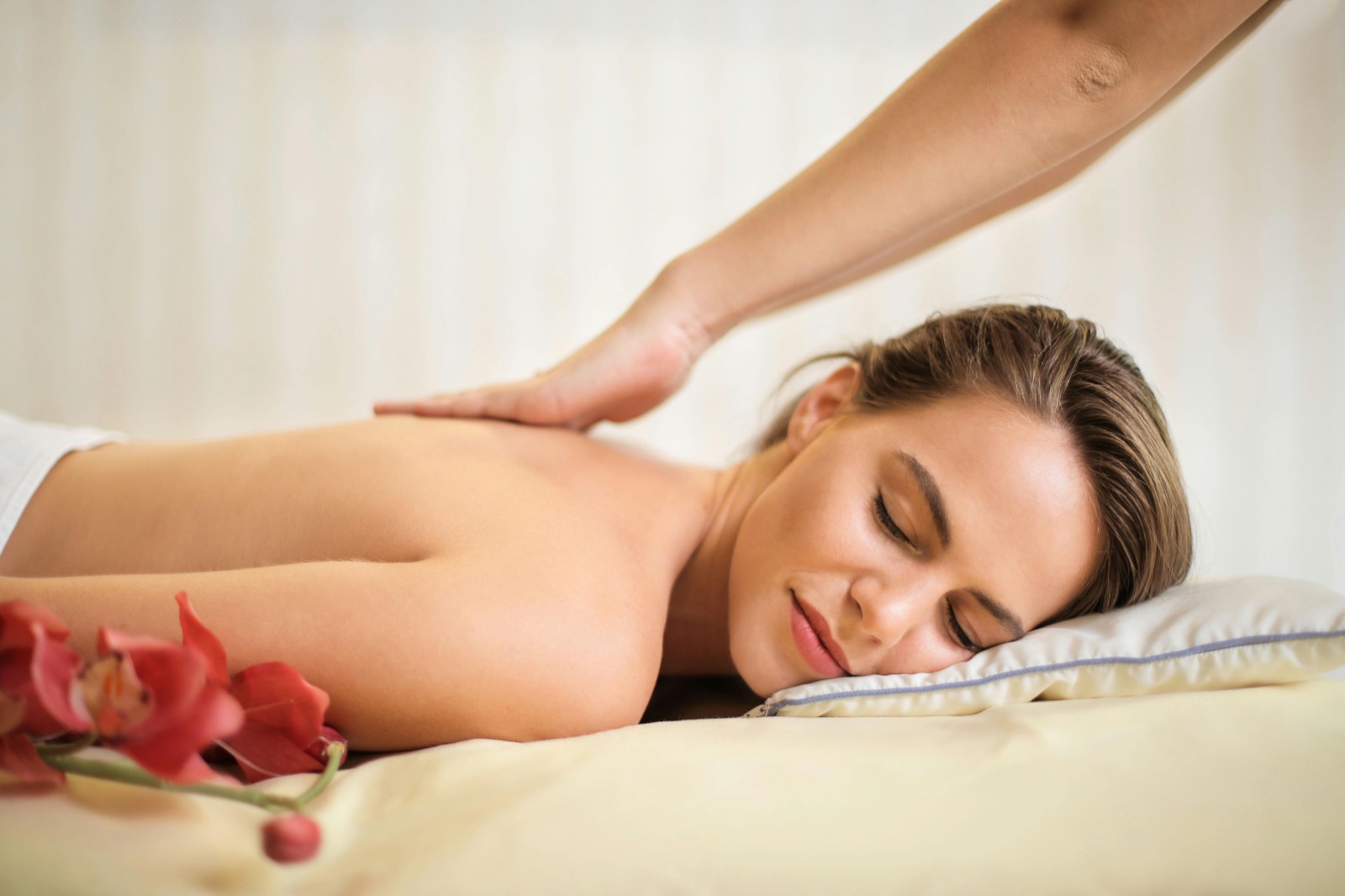 Spa service treatment setup